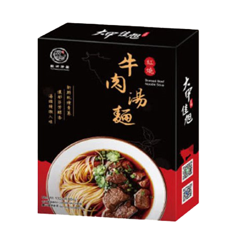 [泓俐](有效20251202)限時搶購!!大甲佳旭旺神拌麵--紅燒牛肉湯麵132G(6入組), , large