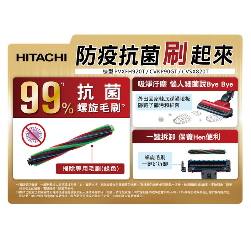 HITACHI 570W Bagged Self-Propelled Vacuum Cleaner CVKP90GT, , large