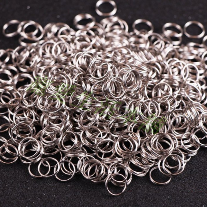【寵愛生活本舖】8~15mm飾品掛圈 雙圈 雙層鐵圈 連接圈 鐵環, , large