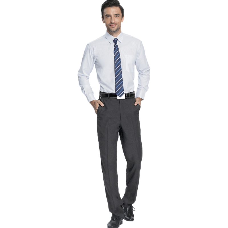 Mens Smart Trousers Without Folds, , large