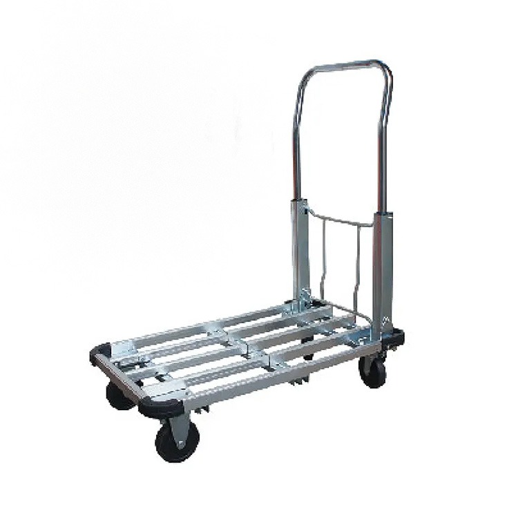 【得貹】四輪鋁車 710x410x850 mm 附4吋高級扁輪 台灣製 /台