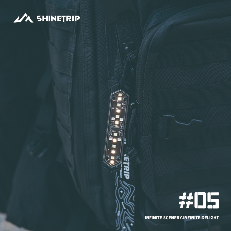 【ShineTrip 山趣】 ST-05 風繩警示燈 警示燈 營繩燈 LED燈 磁吸燈 帳篷燈 防絆倒, , large