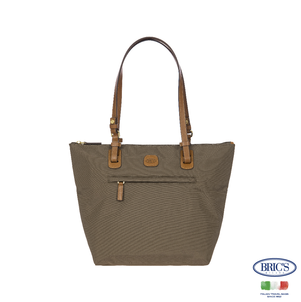 【Bric's】 X-collection 肩背包(中) BXG45071 - 堅果摩卡色, , large