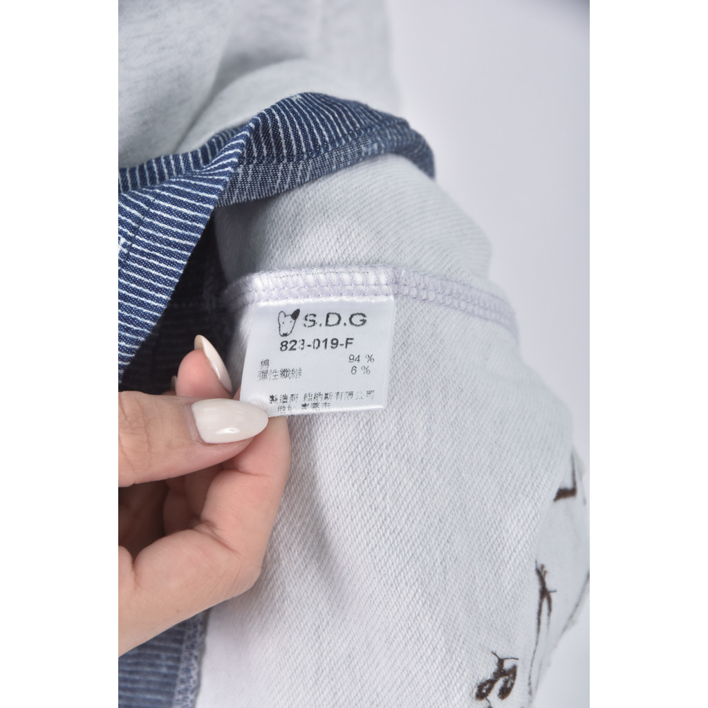 (XL) s d g連帽灰色長袖上衣二手衣, , large