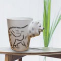 GS MALL 350ml 動物造型陶瓷杯 動物造型杯 陶瓷杯 馬克杯 水杯 動物杯 造型陶瓷杯 造型杯, , large