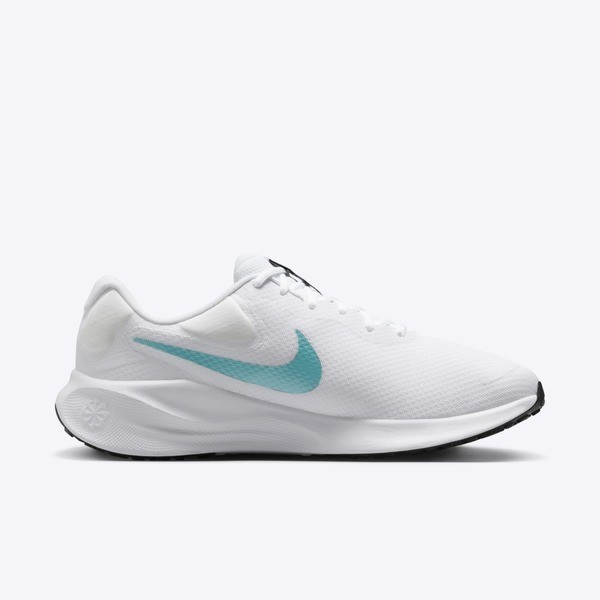 Nike Revolution 7 男 慢跑鞋 運動鞋 入門款 舒適 緩震 透氣 白 水藍 [FB2207-103], , large