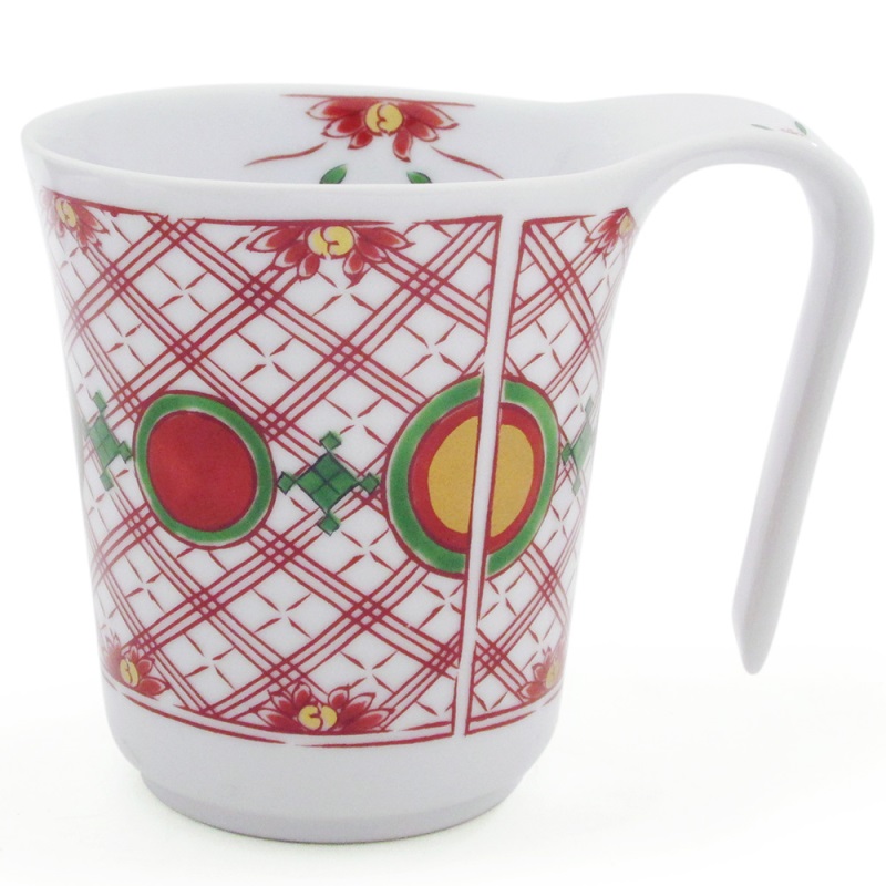 [豐名日本餐具] 3.0"馬克杯 錦古伊萬里 有田燒 / C03MG0-118, , large