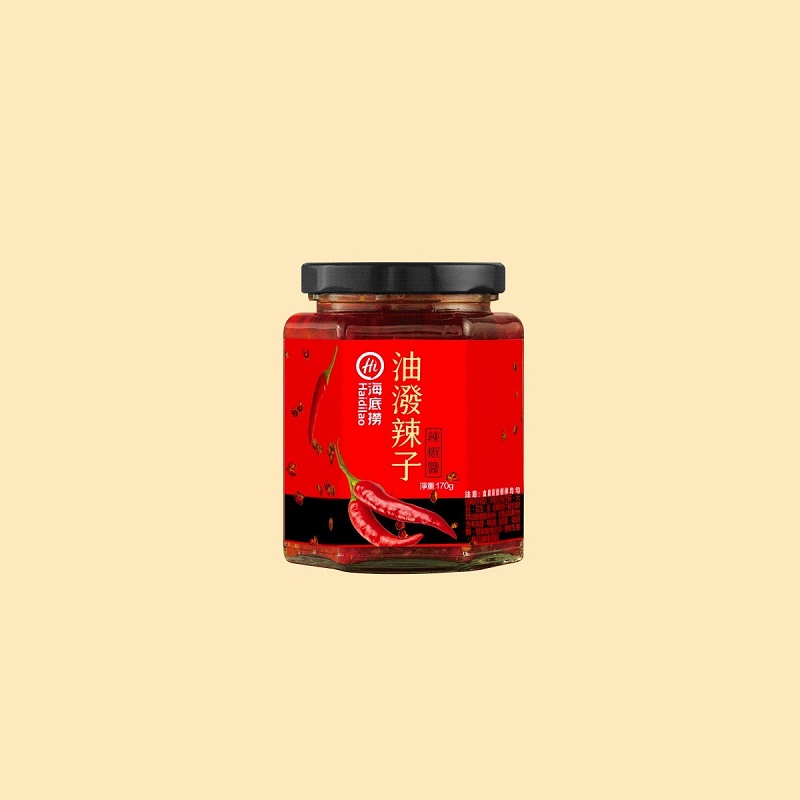 海底撈_油潑辣子-辣椒醬170g(常溫), , large