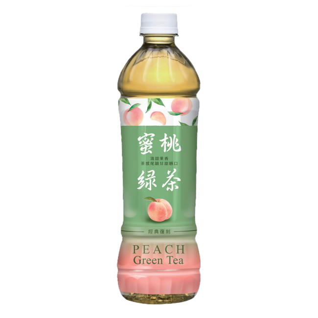 YES peach green tea 500ml, , large