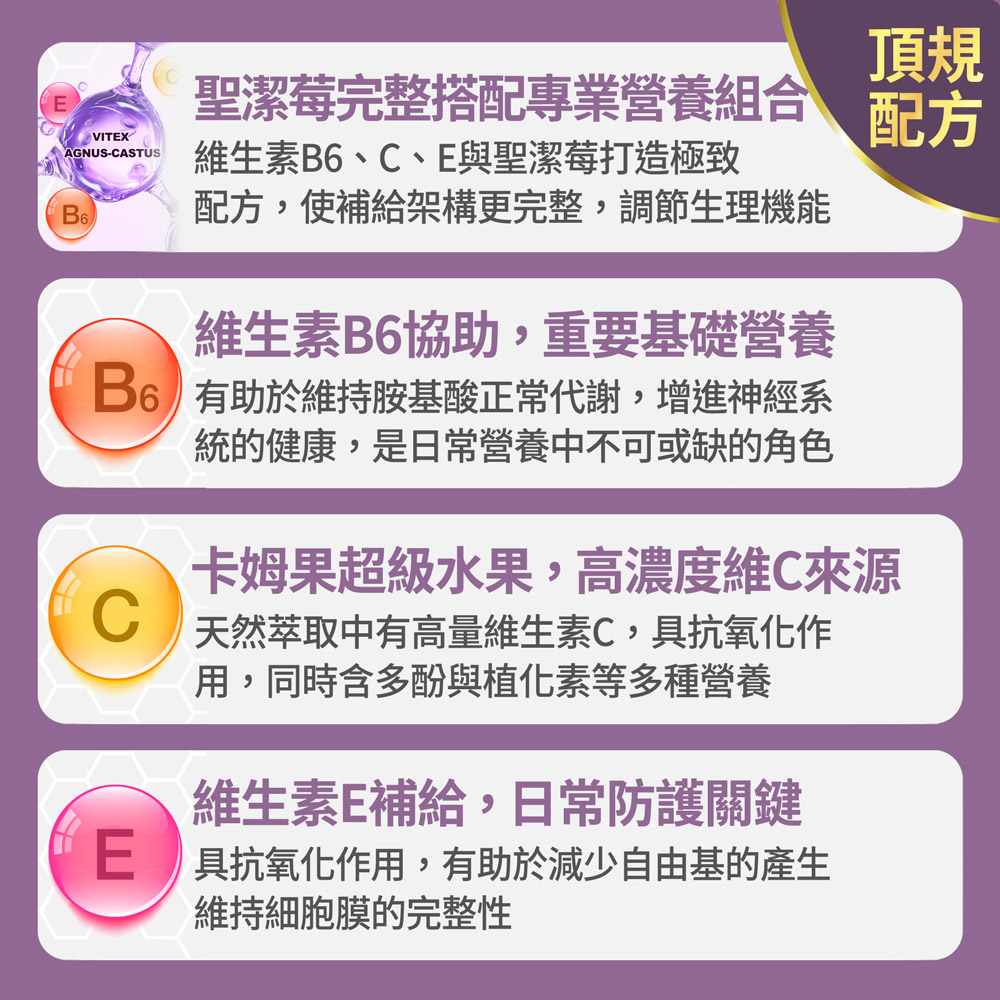 【FJ豐傑生醫】西班牙聖潔莓-60顆/袋(女性調理生理機能ｘ植物萃取), , large