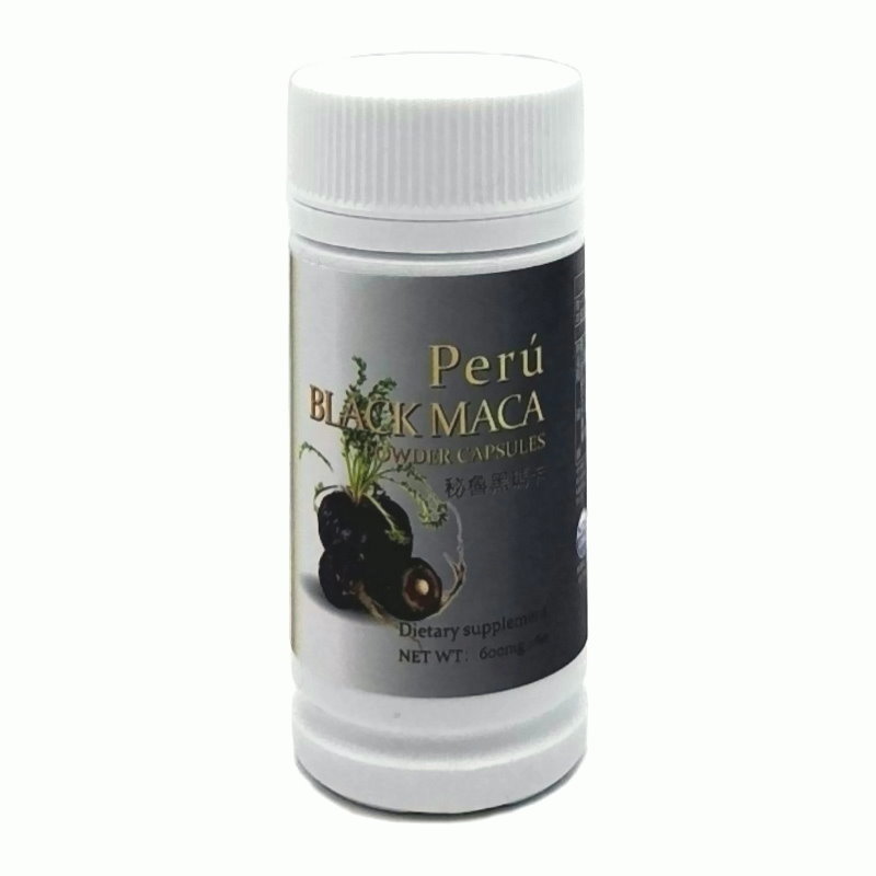 祕魯黑瑪卡膠囊(600mgx60粒)/瓶, , large