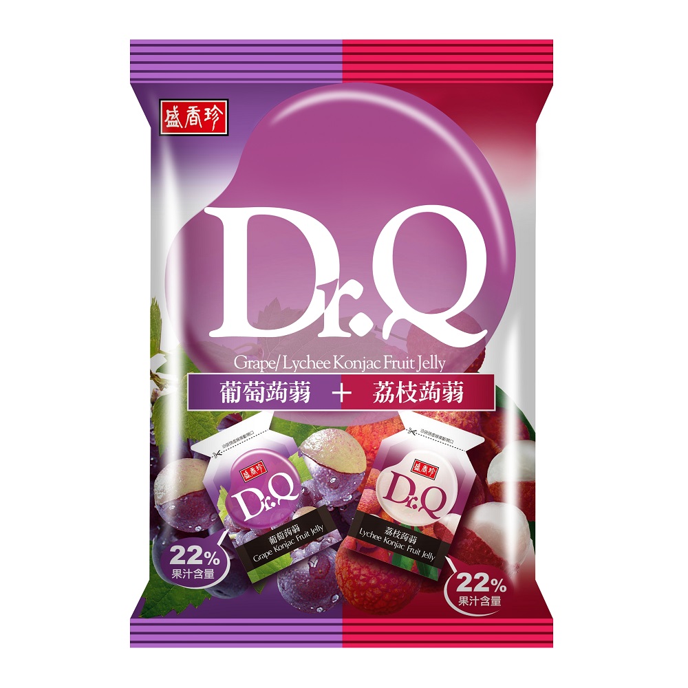 SHJ Dr.Q Fruit Jelly(Grape+litchi), , large