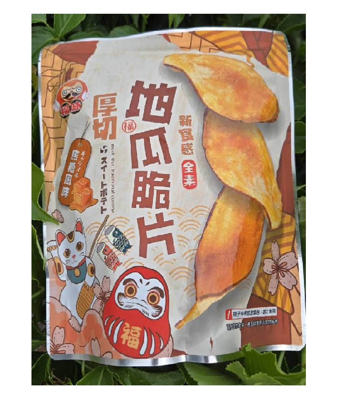 Fuwei Thick-Cut Sweet Potato Chips (Caramel Flavor), , large