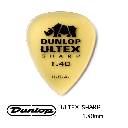 Jim Dunlop Ultex Sharp 421R 1.40mm Pick (三片、十片組)【敦煌樂器】, , large