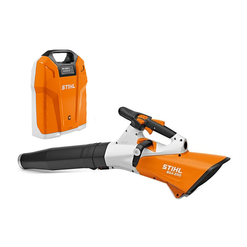 STIHL 36V Li-ion Leaf Blower BGA200 (Single AP300 Battery - Includes Battery Backpack), , large