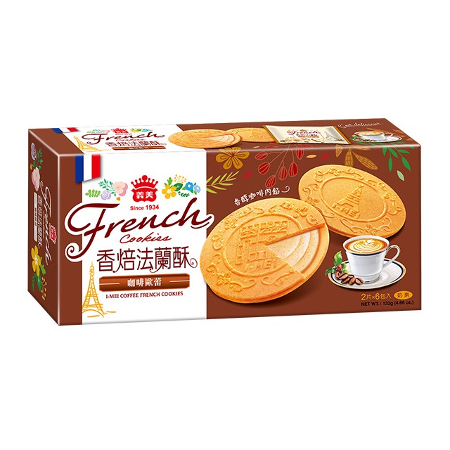 I-MEI COFFEE FRENCH COOKIES, , large