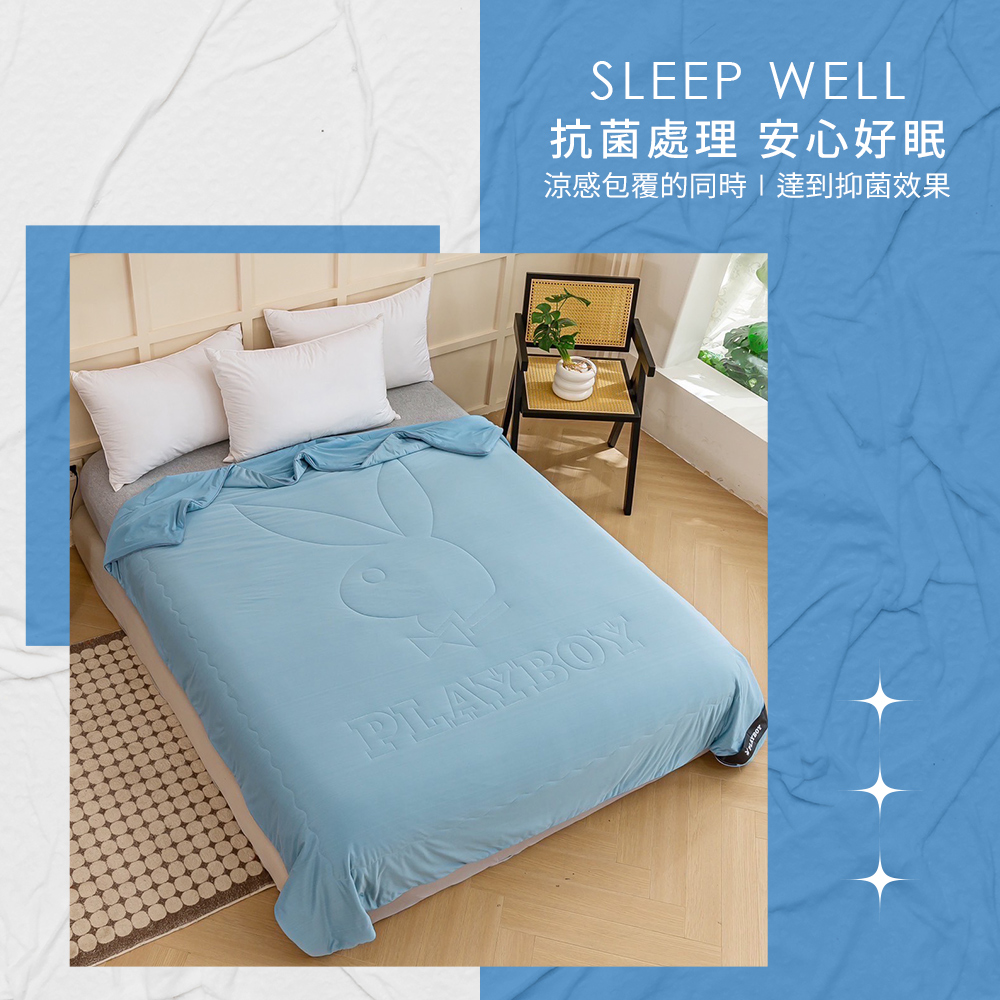 【PLAY BOY】極凍涼感夏日冰冰被(涼被/涼感被/冷氣毯)奶茶咖, 奶茶咖, large
