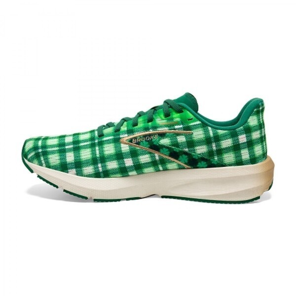 Brooks Launch 10 男 慢跑鞋 路跑 Lucky幸運草限定款 推進加速象限 綠 [1104091D344], , large