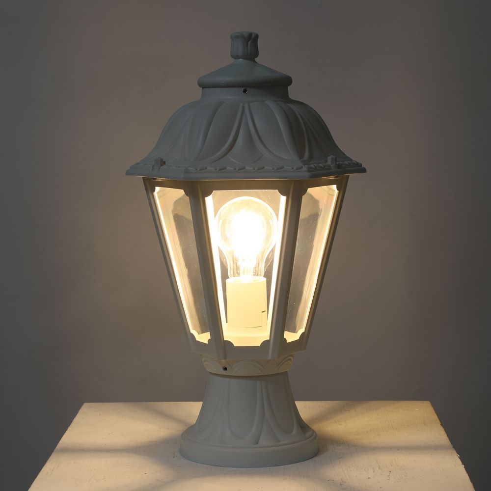 【卡米達】E27戶外柱頭燈(CA1031SWH), , large