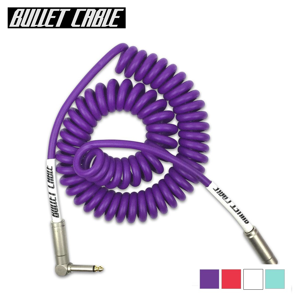 Bullet Cable 15CC IL 各色款 捲捲樂器專用導線線材 3.75公尺 多色款【敦煌樂器】, , large