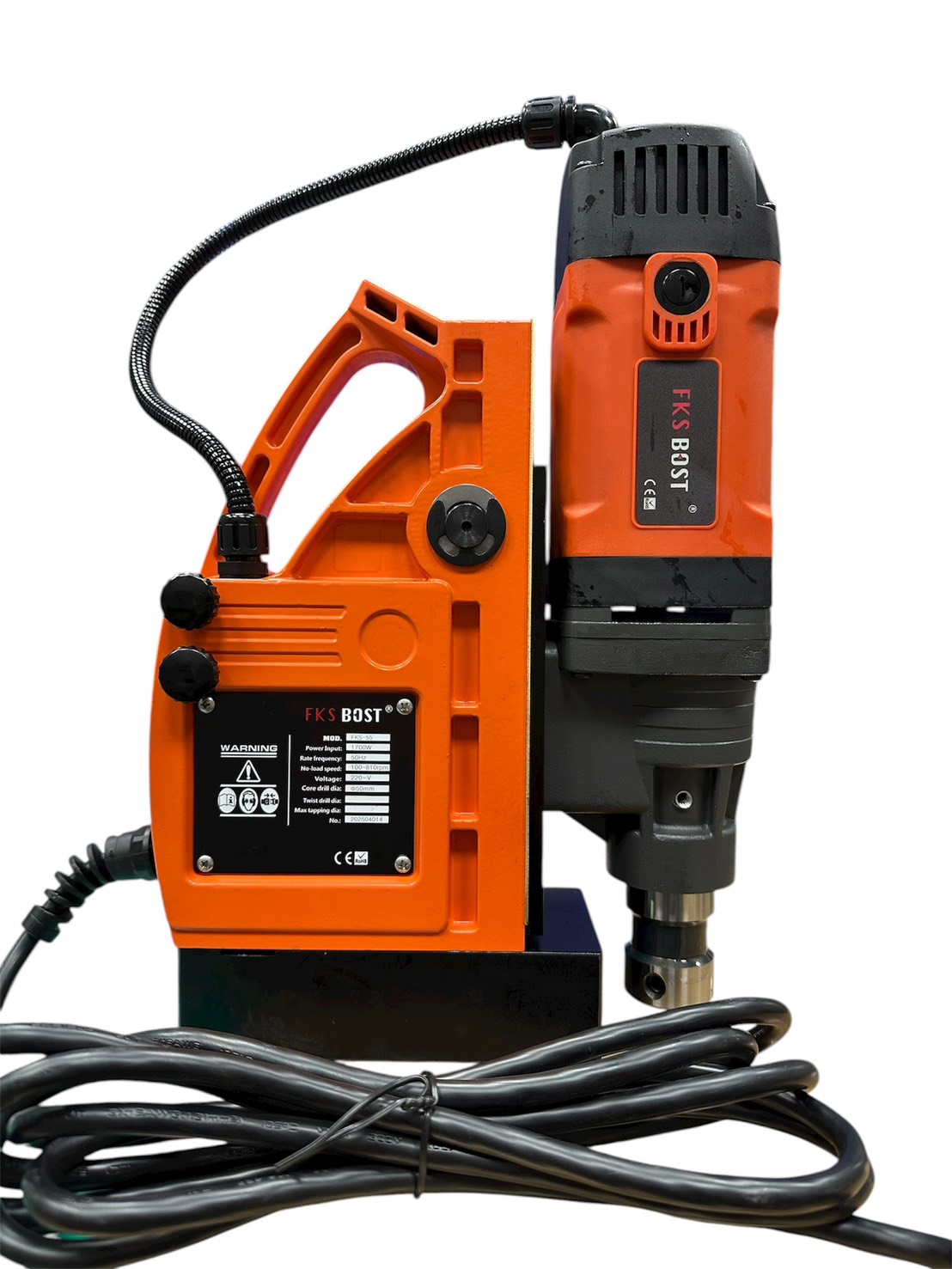 WIN五金 MK-POWER 強力型MK-55磁性鑽孔機 磁性鑽台 電鑽 鋼構鑽台 開孔機 鑽台 磁性鑽台, , large