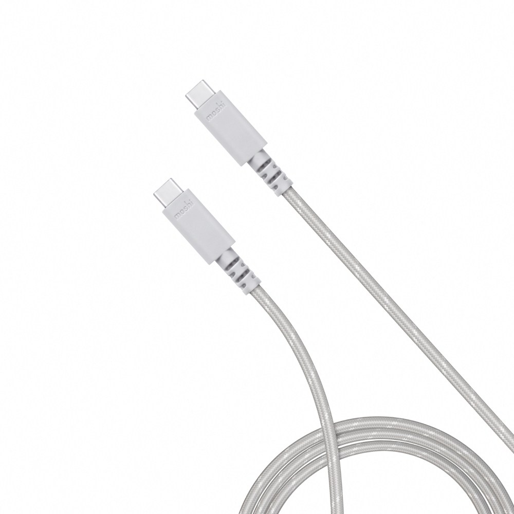 Moshi Integra USB-C to USB-C 240W/480Mbps 充電傳輸編織線 (2m), , large