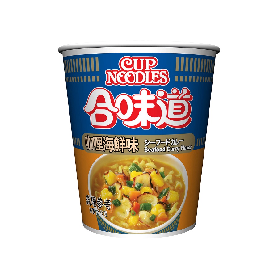 Nissin Noodles(Curry Seafood), , large