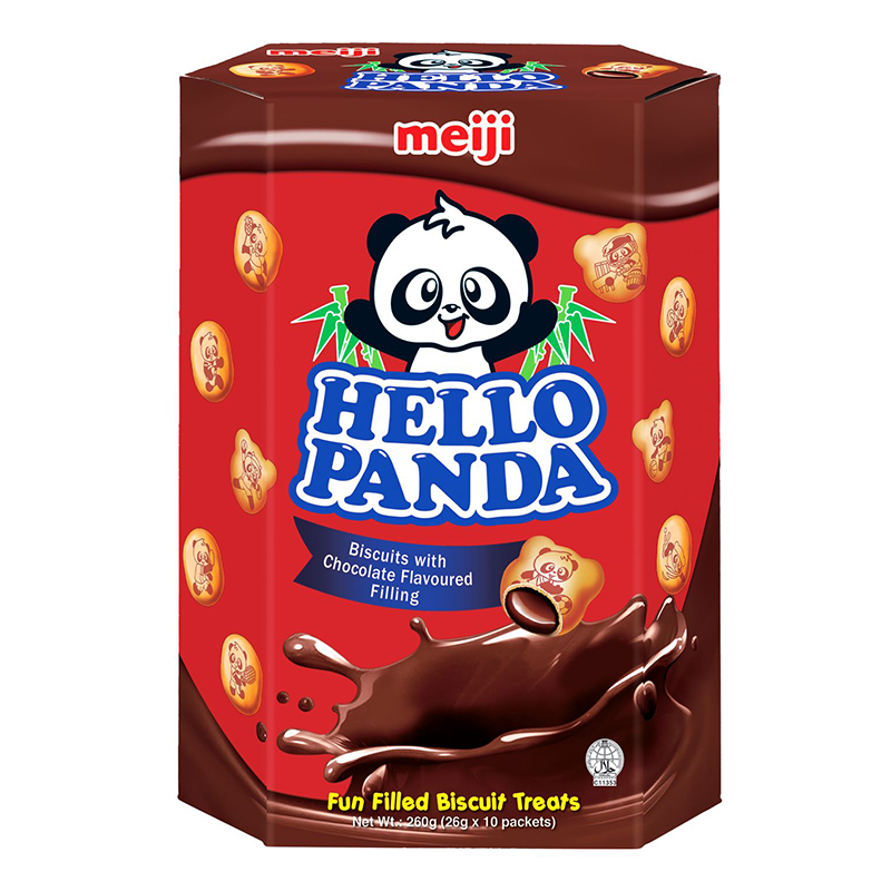 Meiji HELLO PANDA CHOCOLATE 260G, , large