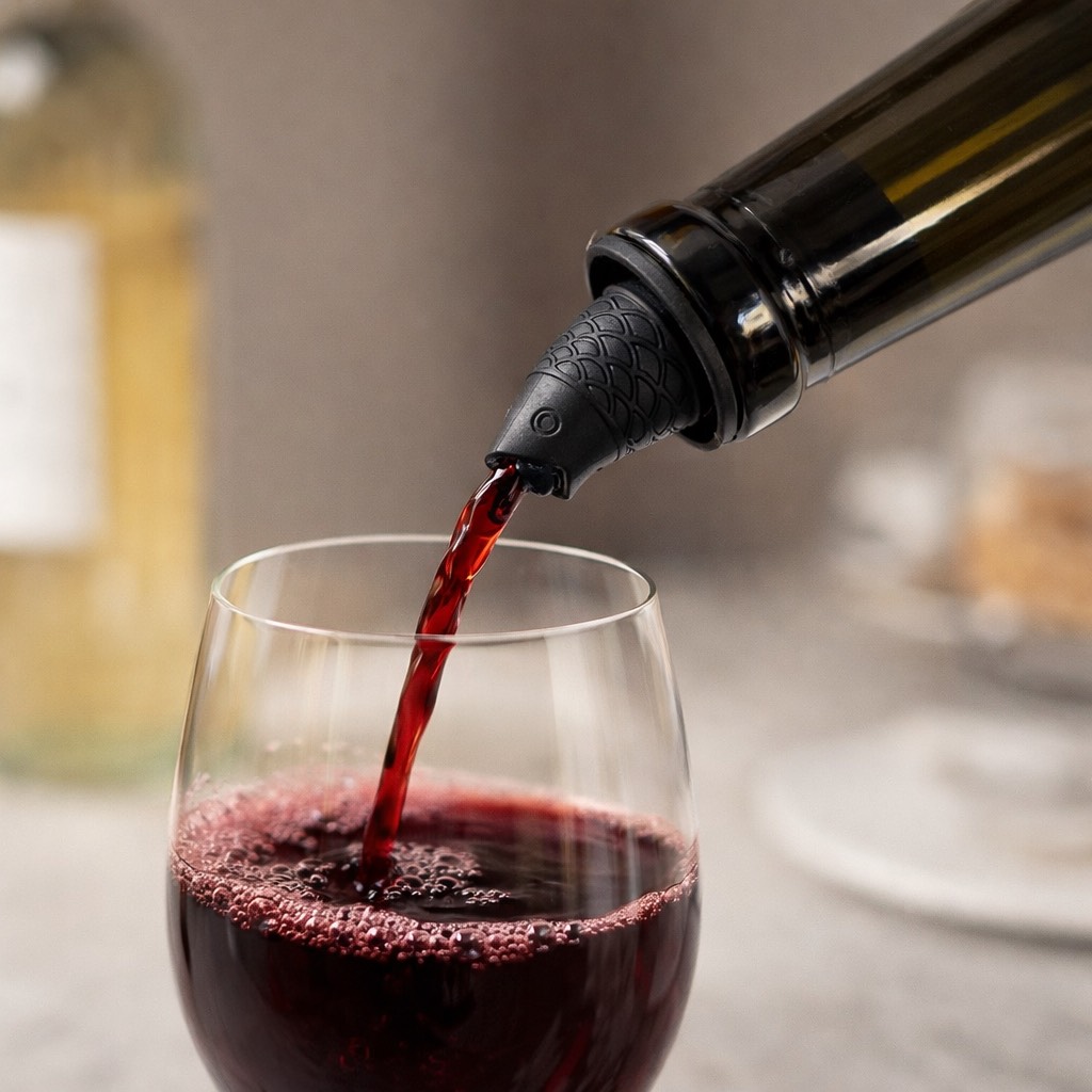 Fish Wine Pourer, , large