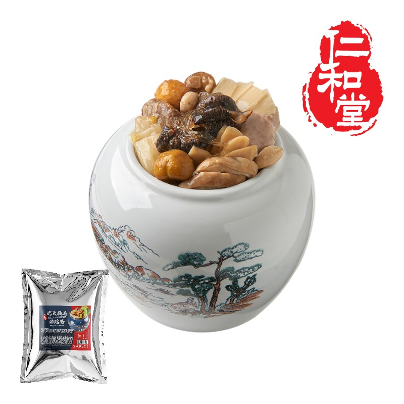 仁和堂 鮑魚極品佛跳牆2200g(冷凍), , large