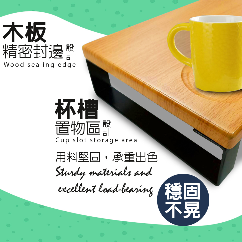 金德恩 GS MALL 台灣製造 雙槽置物增高電腦螢幕架 桌上架 收納架 電腦架 增高架 鍵盤架 主機架 螢幕架 電腦架, , large