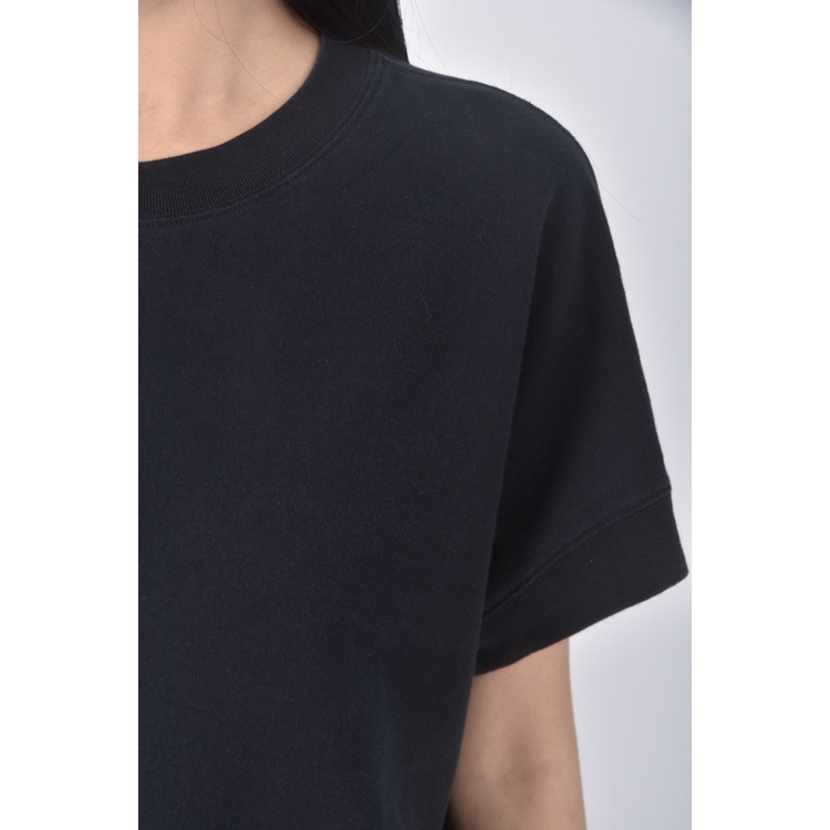 (S) uniqlo質感棉質藍色短袖上衣二手衣, , large