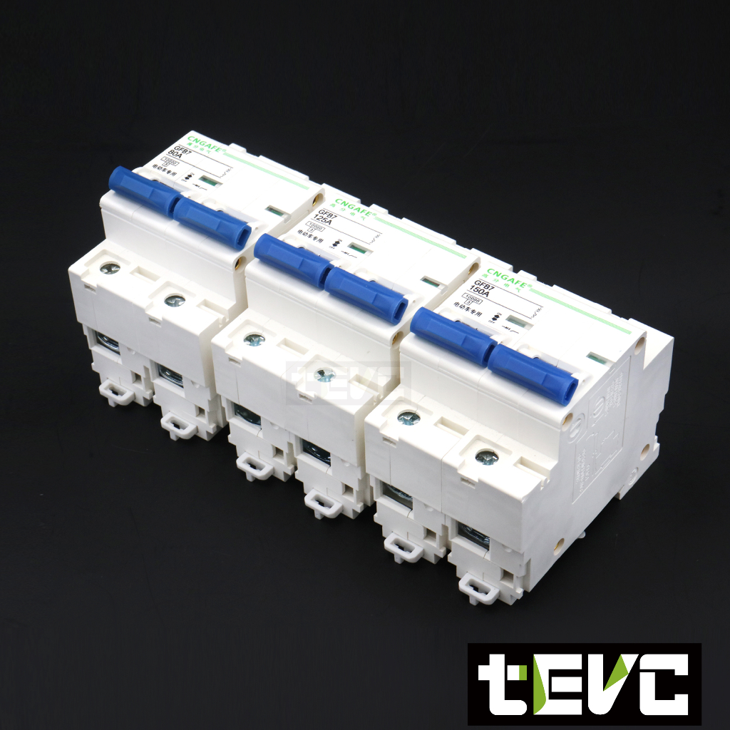 《tevc》F007 DC 無熔絲 雙切 空氣開關 直流 50A, , large