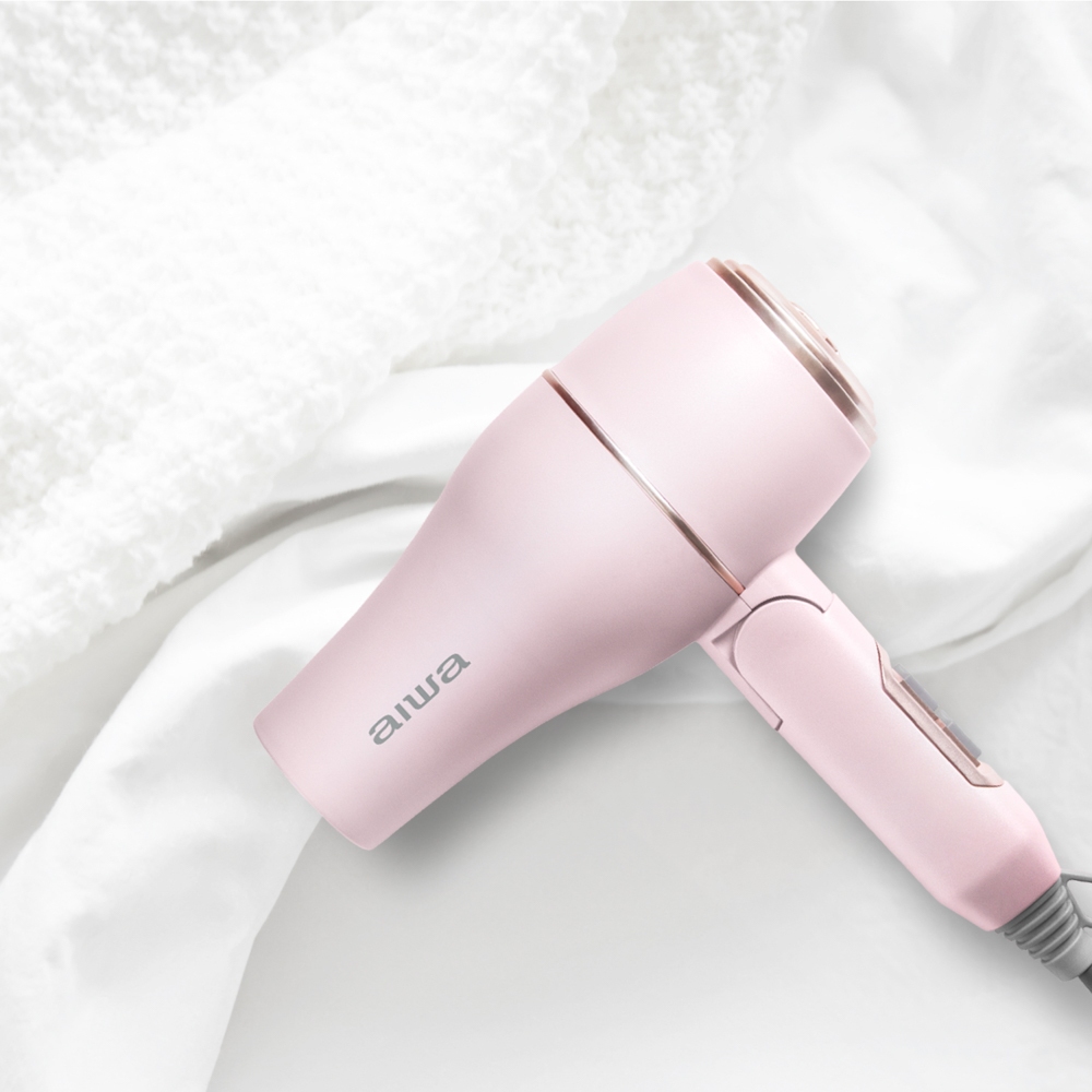 AIWA 愛華 1200W 負離子吹風機 AH-D33, 粉紅, large