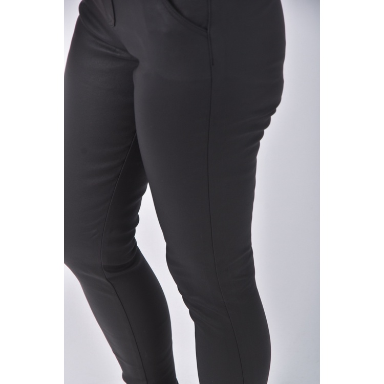 (M) sip 60高腰質感皮質藍色長褲二手衣, , large