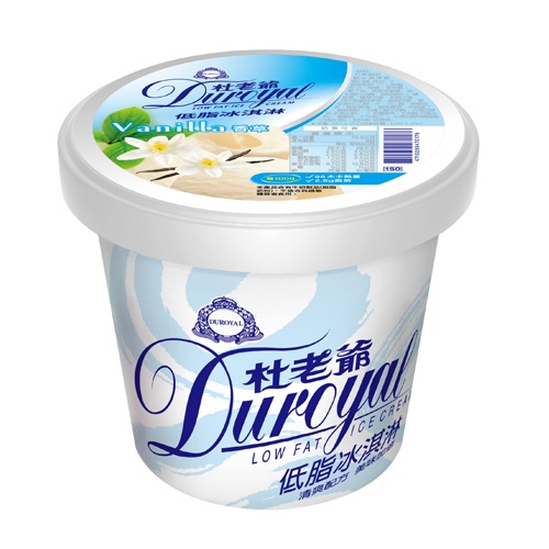 杜老爺 低脂香草冰淇淋(每桶約568g)