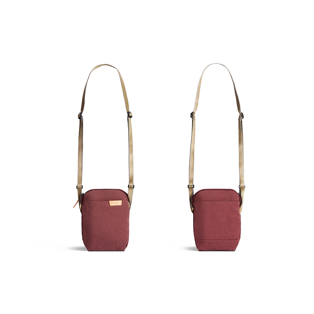 Bellroy 城市斜背包 側背包 小包 收納隔層-磚紅色, , large