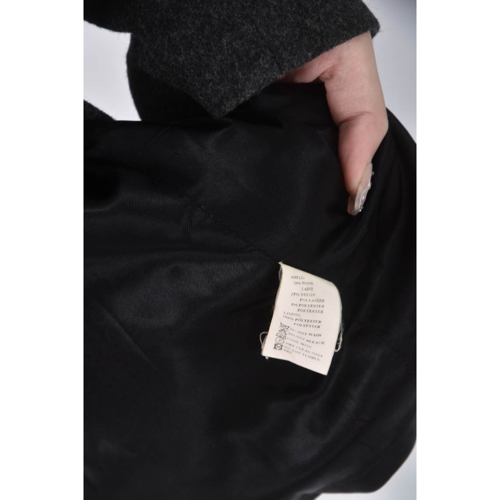 (L) thomo大衣灰色外套二手衣, , large