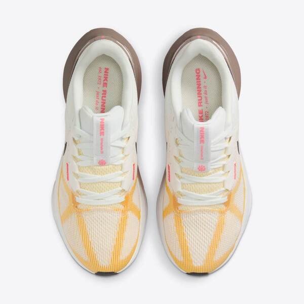 Nike W Air Zoom Structure 25 女 慢跑鞋 路跑 支撐 緩震 白黃棕 [DJ7884-110], , large