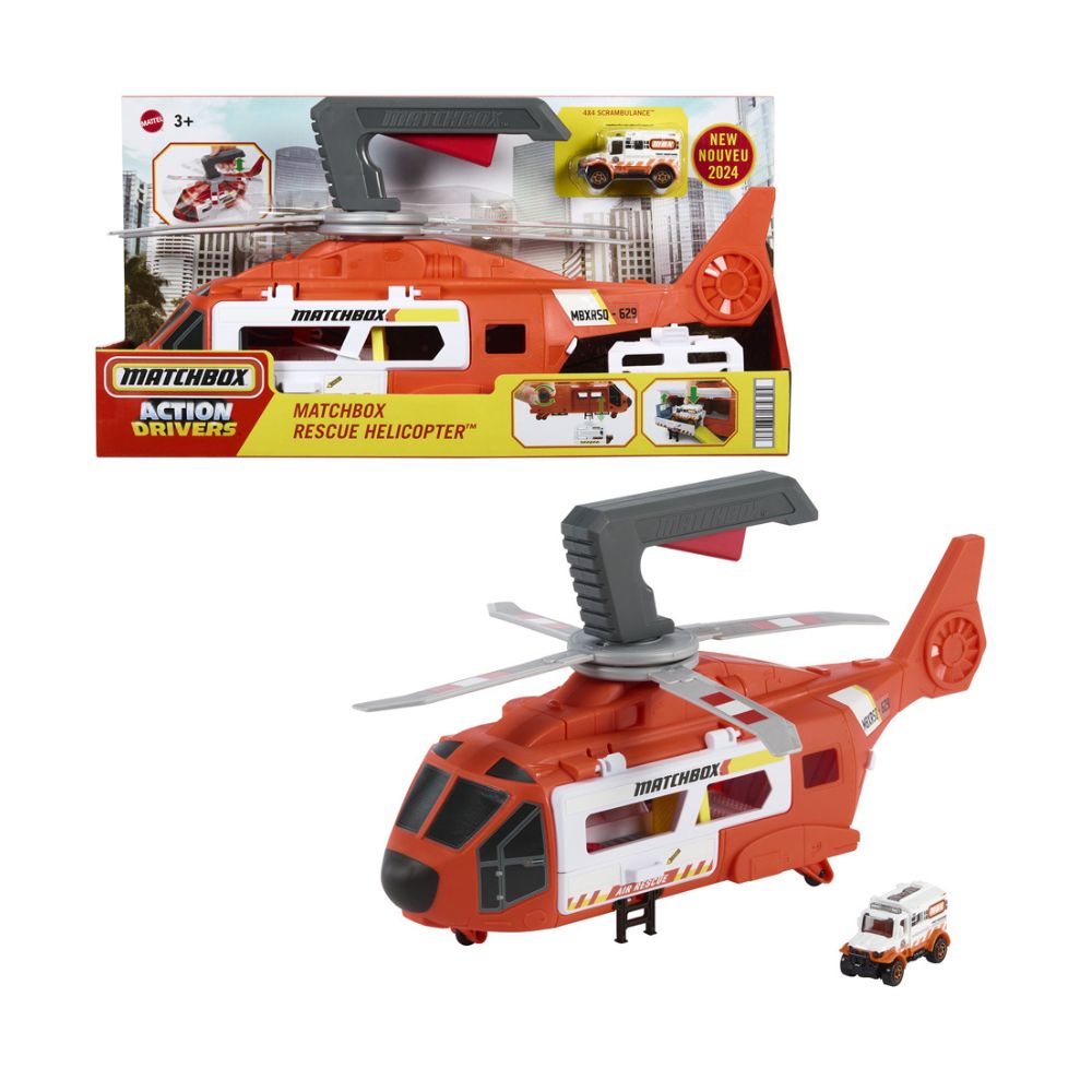 Matchbox Rescue Helicopter, , large