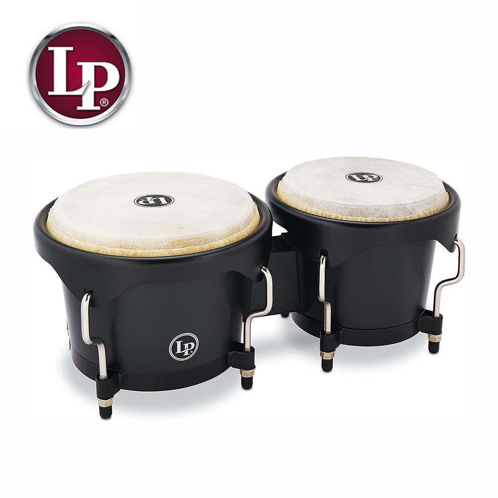 LP LP601D-OX-K 6.25吋+7.25吋 Bongo 邦哥鼓 黑色【敦煌樂器】, , large