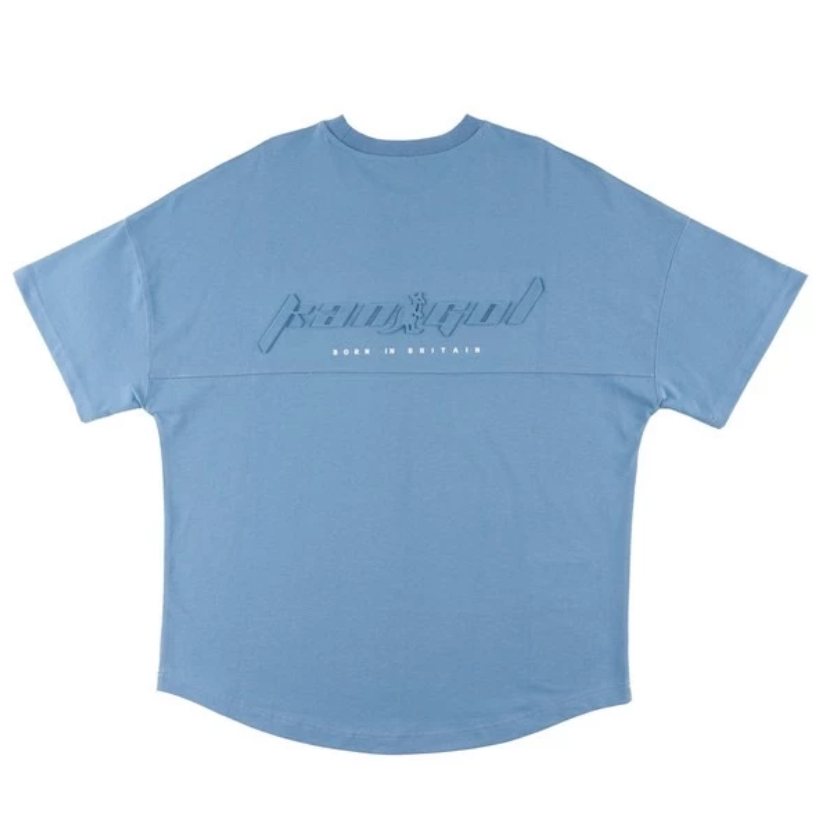 【KANGOL】後背浮雕LOGO短袖上衣 春夏上衣, , large