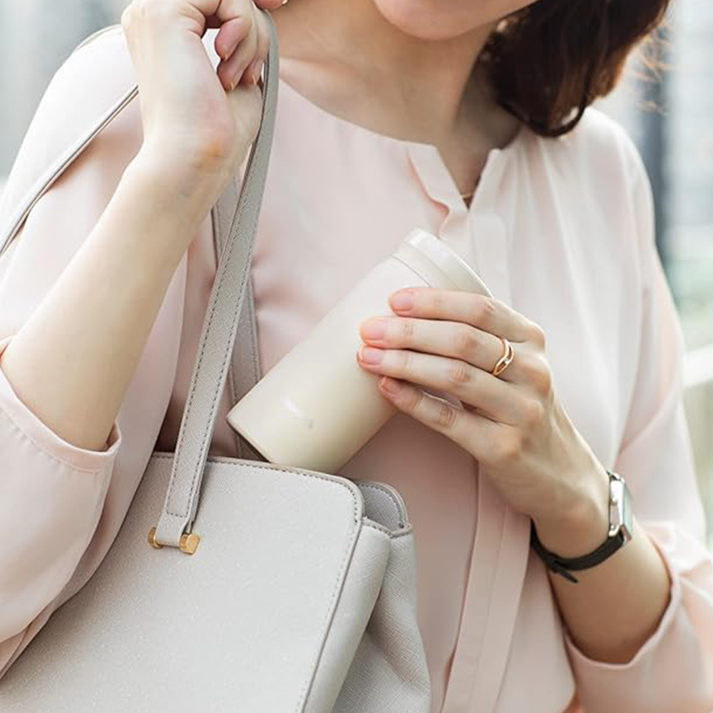 【日本孔雀Peacock】小資族 超輕量隨身不鏽鋼 保冷保溫杯200ML(迷你杯)-亮白, 亮白, large