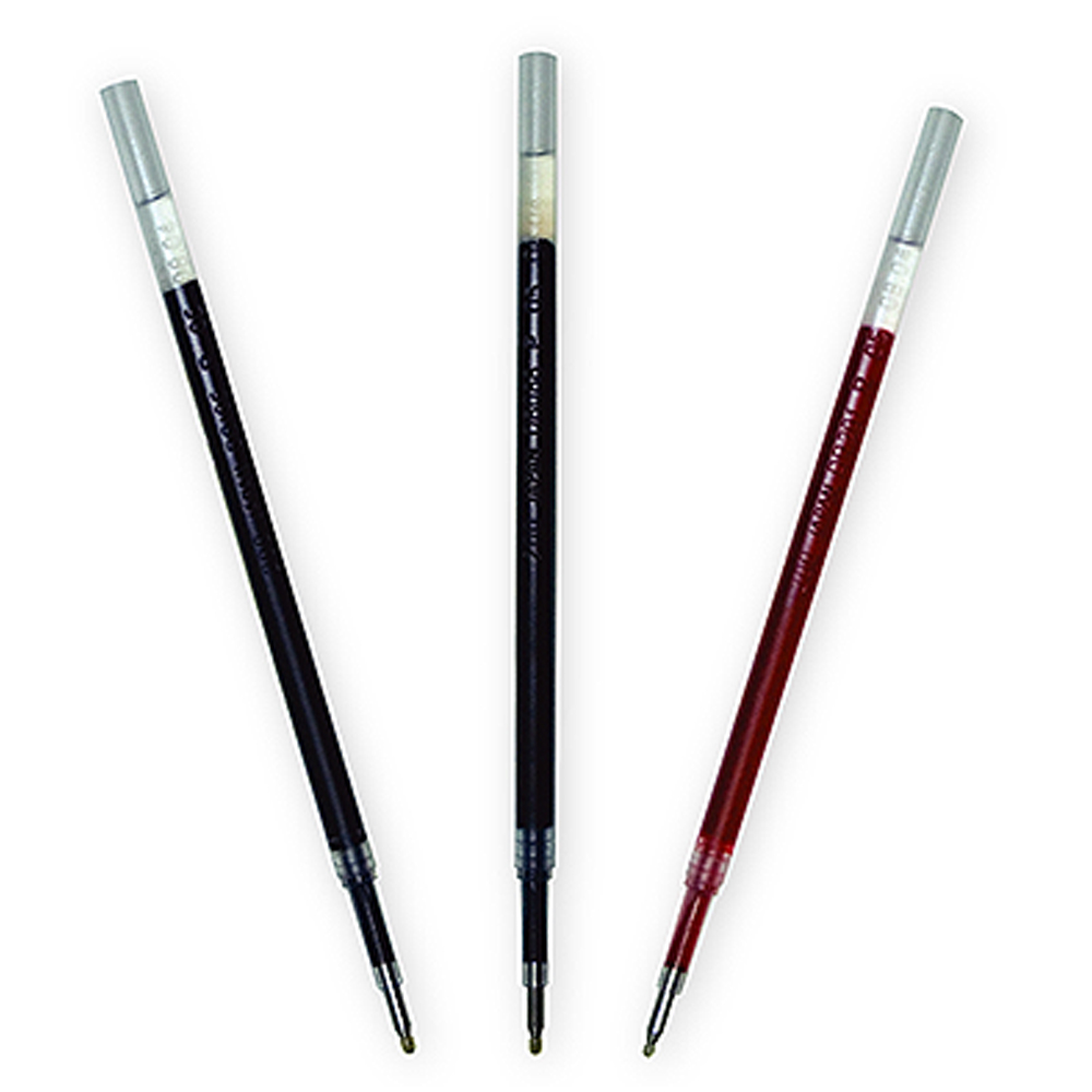 【O.B.】中性筆芯 0.38mm 藍/黑/紅芯 單色12支/組 OB-238-R 適用238筆 - 多款可選, , large