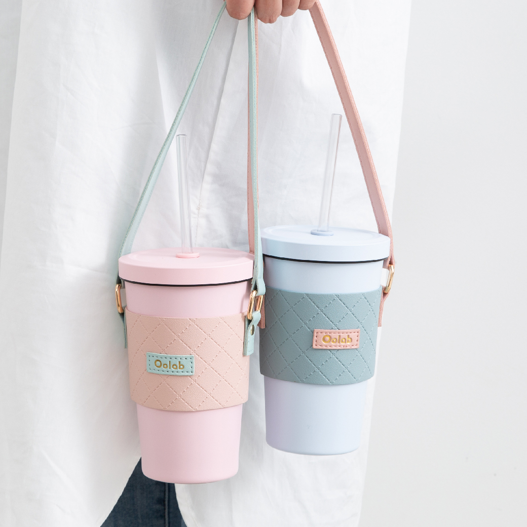 ICE CREAM BAR - Leather Cup Sleeve, , large