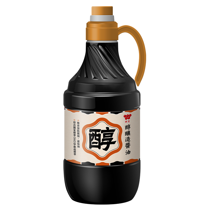 味全醇釀造醬油1600ml 家樂福線上購物