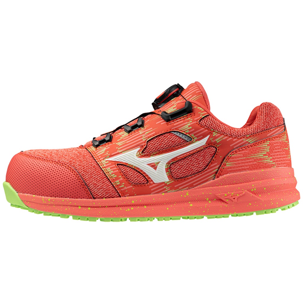 MIZUNO PRIME FIT LS II 51L BOA旋鈕 防護鞋 限定色 橘 3E楦 F1GA246550, , large