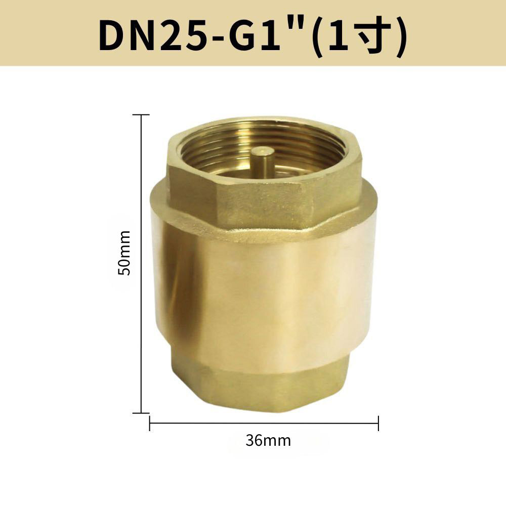 Silent Check Valve - 1-inch 155g Copper Core Check Valve DN25, , large