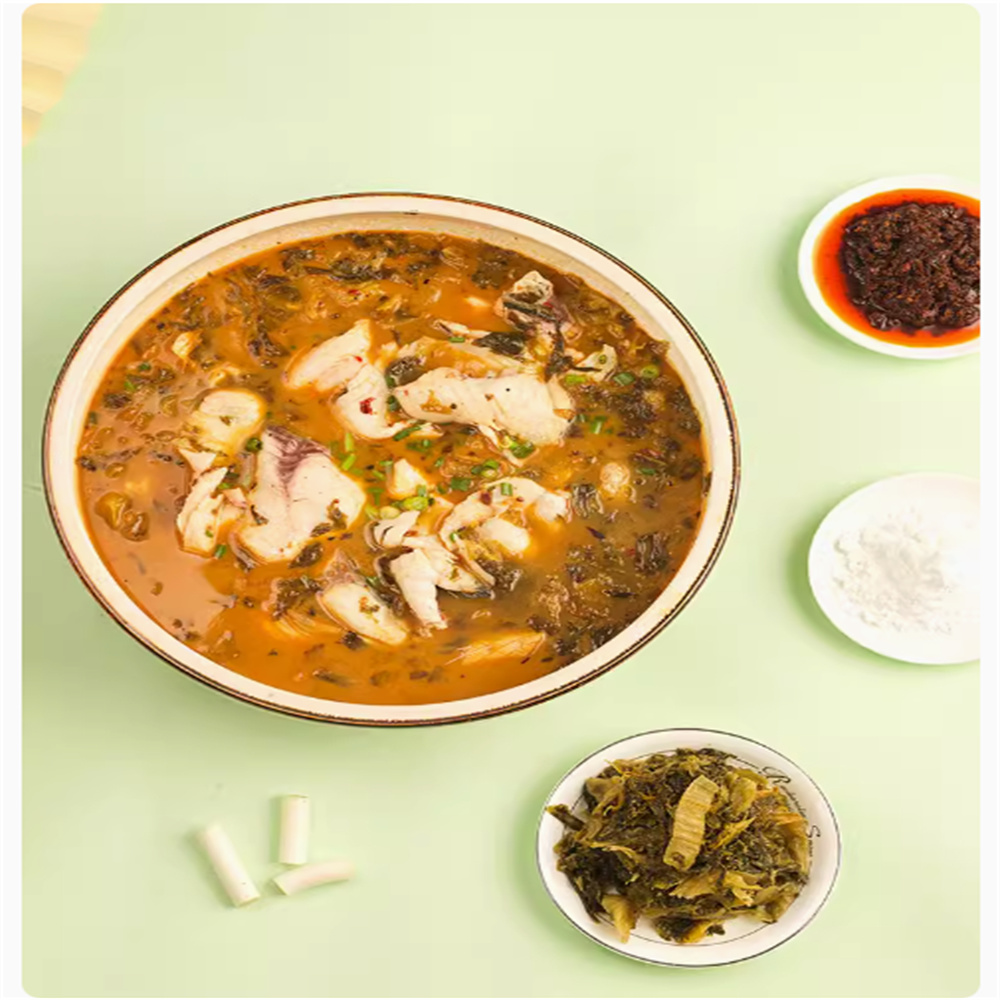 橋頭酸菜魚調料 麻辣 318g效期260605（不含魚）, , large