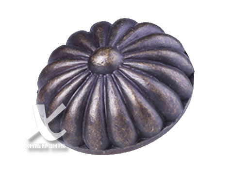 【協進五金】實心鋅珠 深咖啡古+噴膠, , large